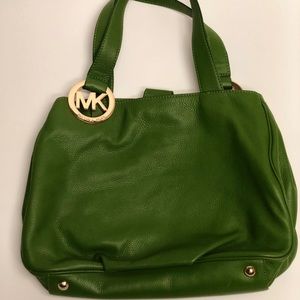 SOLD - Apple Green Michael Kors Purse